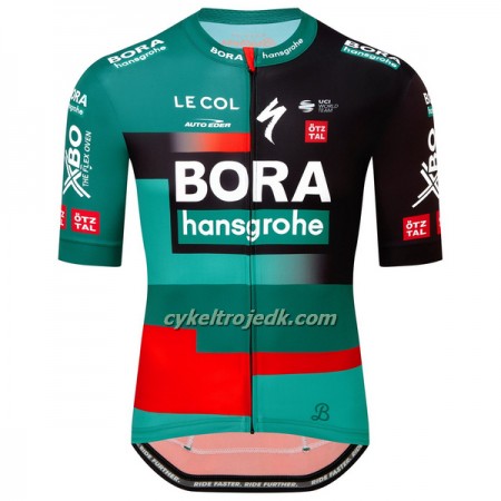 Cykeltrøje 2023 BORA-Hansgrohe Grøn Sort